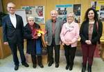 v. l. n. r.: Pfr. Gerhard Schimpf, Ursel Ott, Jakob Stefan, Monique Heinzmann, Elli Guardado