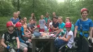 Gruppenbild Kletterwald